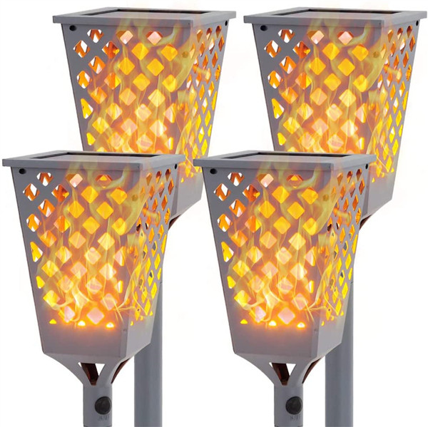 Solar Torch Lights with Flickering Flame