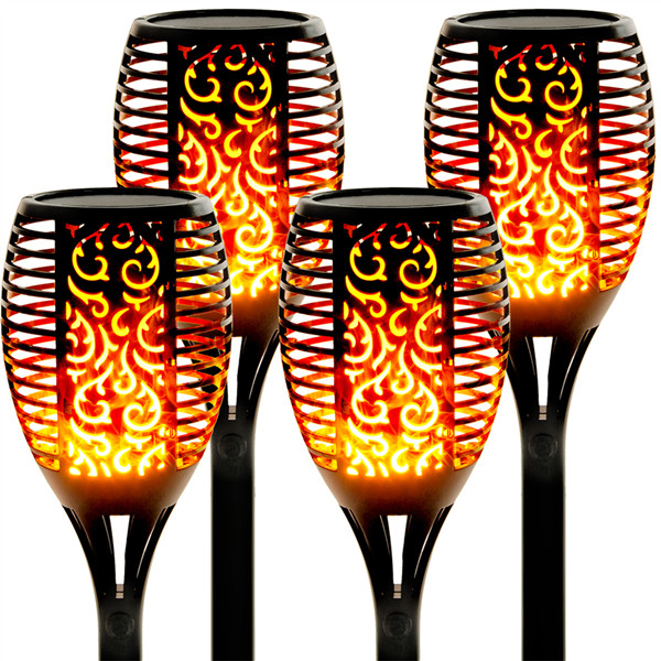 Solar Lights Outdoor Upgraded 43(4 PACK)