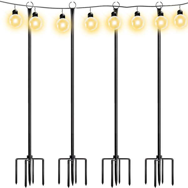 String Light Pole