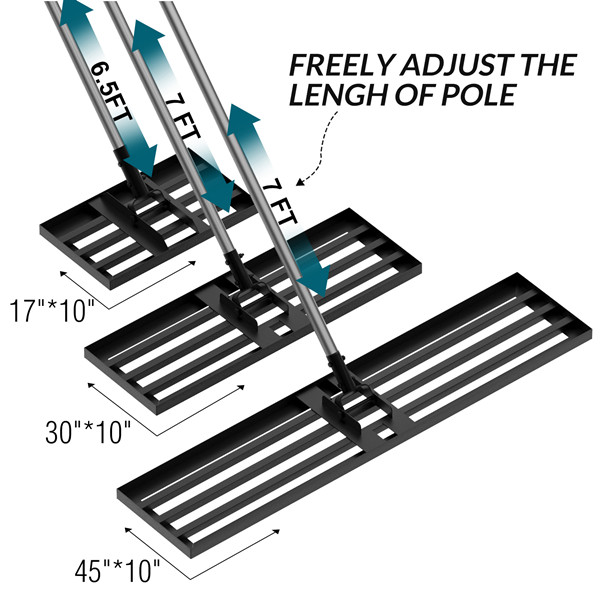 Lawn  Leveling  Rake